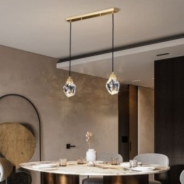 Mini Eenvoudige Kristallen Bollamp Hanglamp Plafondlamp