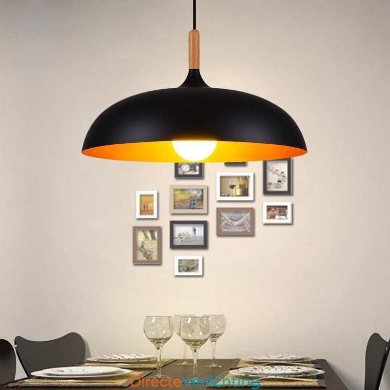 Moderne hanglamp Minimalistische decoratieve lamp Zwart Wit