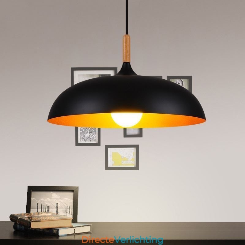Moderne hanglamp Minimalistische decoratieve lamp Zwart Wit