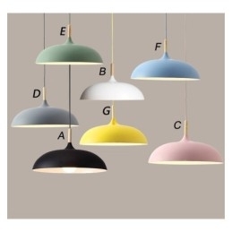 Moderne hanglamp Kleurrijke Macaron hanglamp