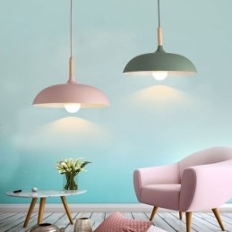Moderne hanglamp Kleurrijke Macaron hanglamp