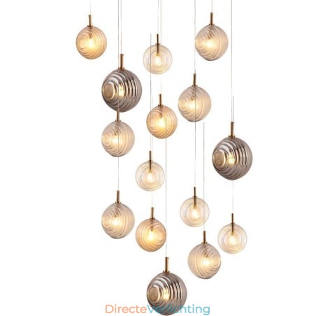 Glazen hanglamp Creatieve decoratieve glazen bol Loft Glazen hanglamp Creatieve decoratieve glazen bol Loft