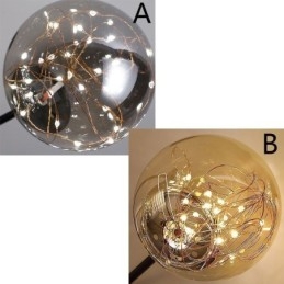 Magic Bean Hanglamp Nordic Stijl Glazen Bol Gypsophila Hanglamp