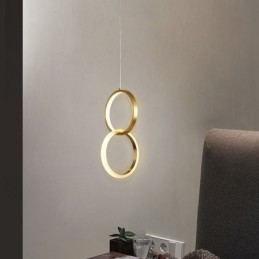 Hanglamp Messing Ringen Decoratieve Verlichtingsarmatuur