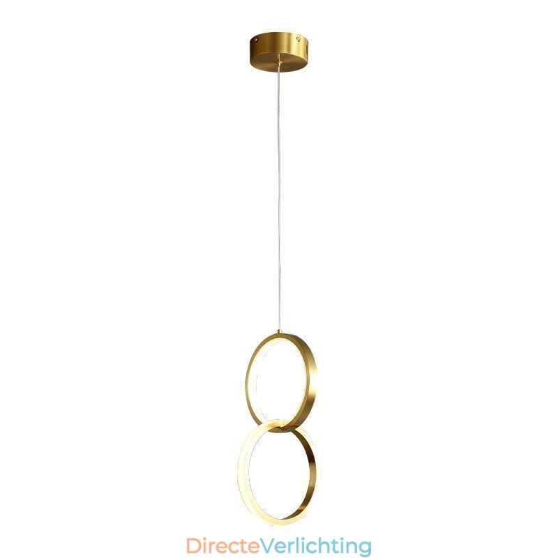 Hanglamp Messing Ringen Decoratieve Verlichtingsarmatuur