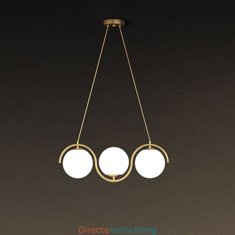 Moderne glazen bol hanglamp minimalistische lamp