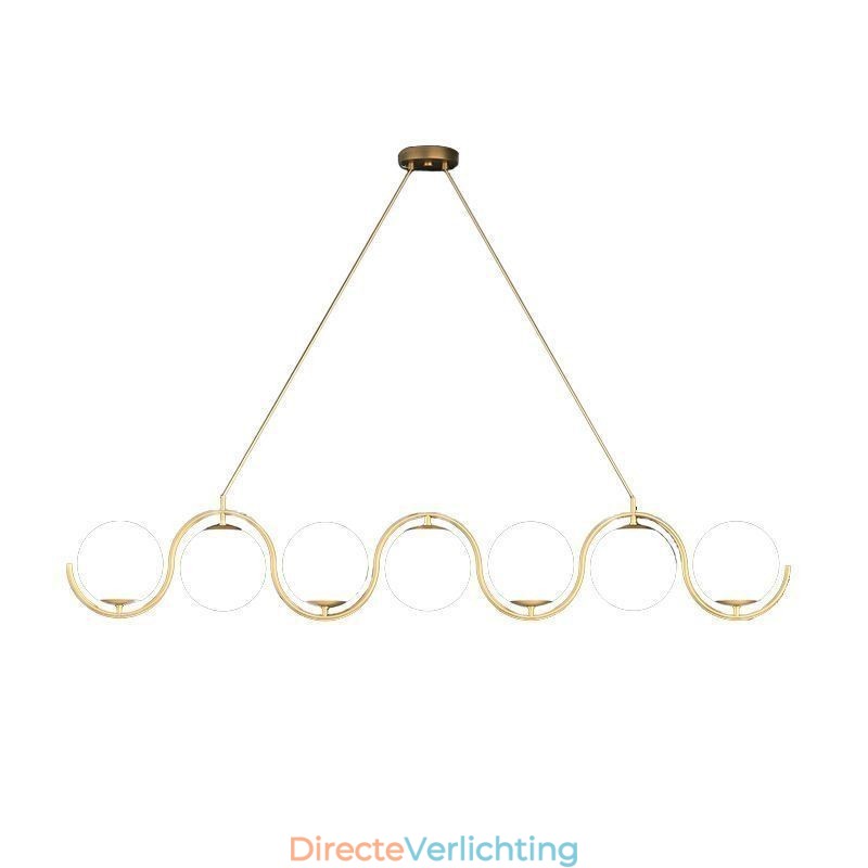 Moderne glazen bol hanglamp minimalistische lamp