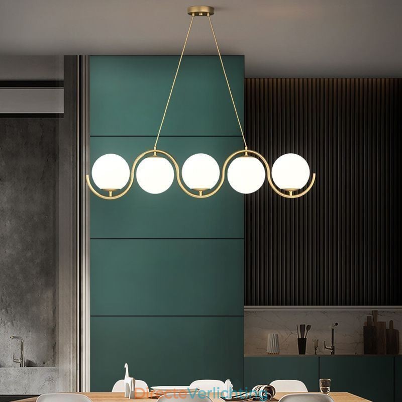 Moderne glazen bol hanglamp minimalistische lamp