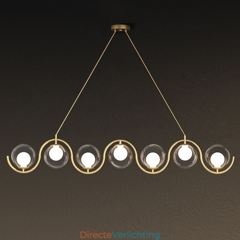 Moderne glazen bol hanglamp minimalistische lamp