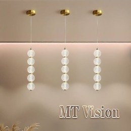 Hanglamp Acryl Kralen Decoratieve Verlichting
