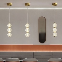 Hanglamp Acryl Kralen Decoratieve Verlichting