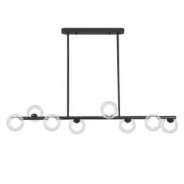 Kroonluchter Glazen Bol Horizontale Type Hanglamp