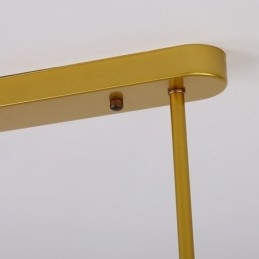 Kroonluchter Glazen Bol Horizontale Type Hanglamp