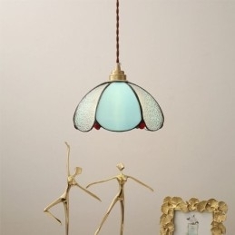 Minimalistische Petal Glazen Hanglamp Enkele Kop Glazen Hanglamp
