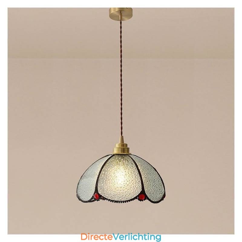 Minimalistische Petal Glazen Hanglamp Enkele Kop Glazen Hanglamp