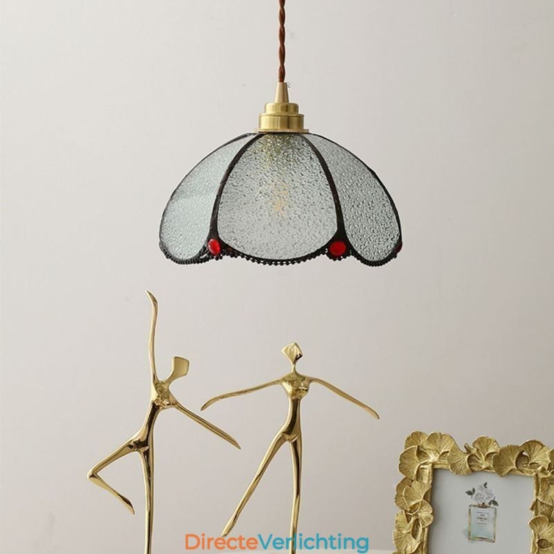 Minimalistische Petal Glazen Hanglamp Enkele Kop Glazen Hanglamp