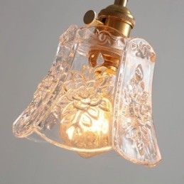 Bloem Hanglamp Minimalistische Decoratieve Glazen Lamp