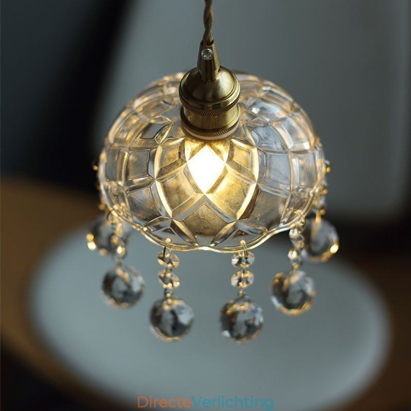 Moderne Mini Glazen Hanglamp 1 Licht Decoratief Licht Armatuur