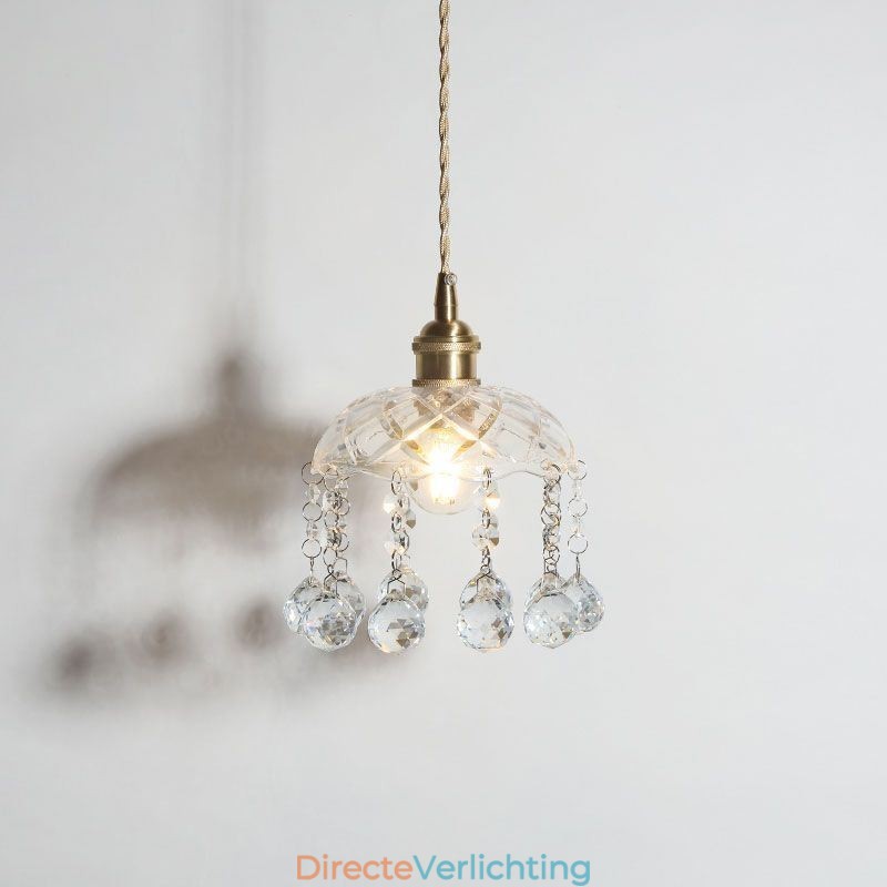 Moderne Mini Glazen Hanglamp 1 Licht Decoratief Licht Armatuur