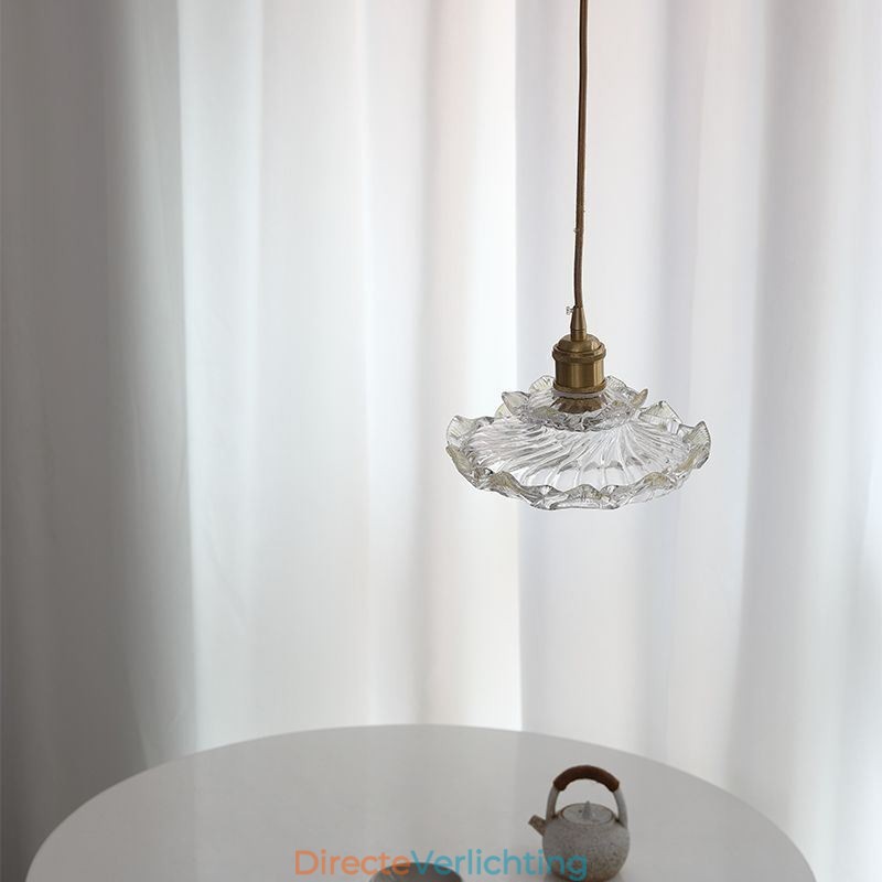Japanse stijl glazen hanglamp Lotus glazen hanglamp