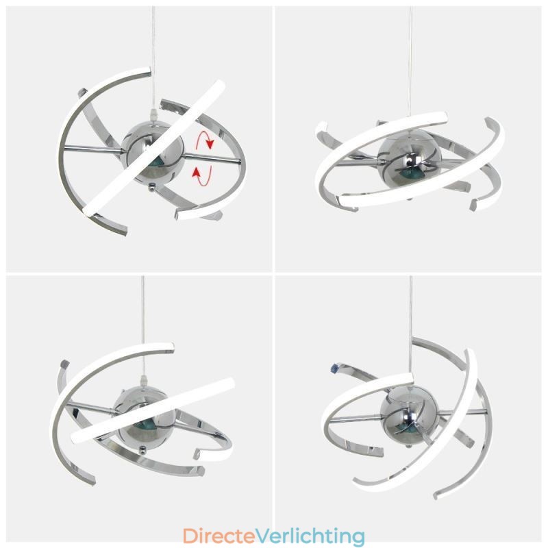 Draaibare Globe Hanglamp Decoratieve Plafondlamp