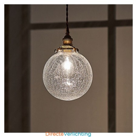Glazen hanglamp moderne crackle plafondlamp Glazen hanglamp moderne crackle plafondlamp