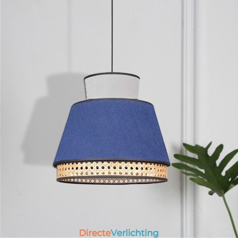 1 Lichte Jurk Lampenkap Hanglamp Bamboe Weef Verlichting