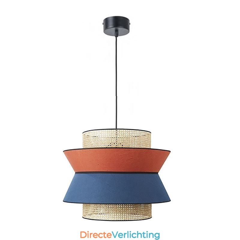 1 Lichte Jurk Lampenkap Hanglamp Bamboe Weef Verlichting