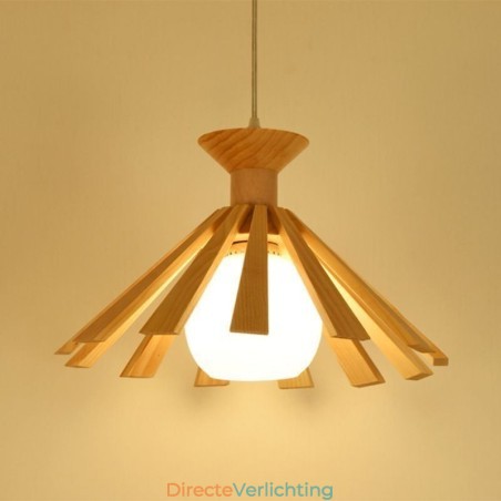 Eenvoudige stijl houten hanglamp Eenvoudige stijl houten hanglamp