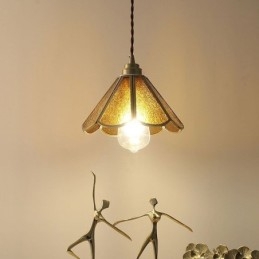 Mini glazen hanglamp moderne eenvoudige glazen plafondlamp