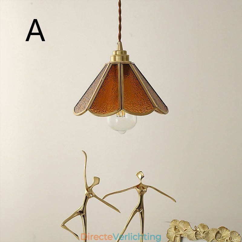 Mini glazen hanglamp moderne eenvoudige glazen plafondlamp