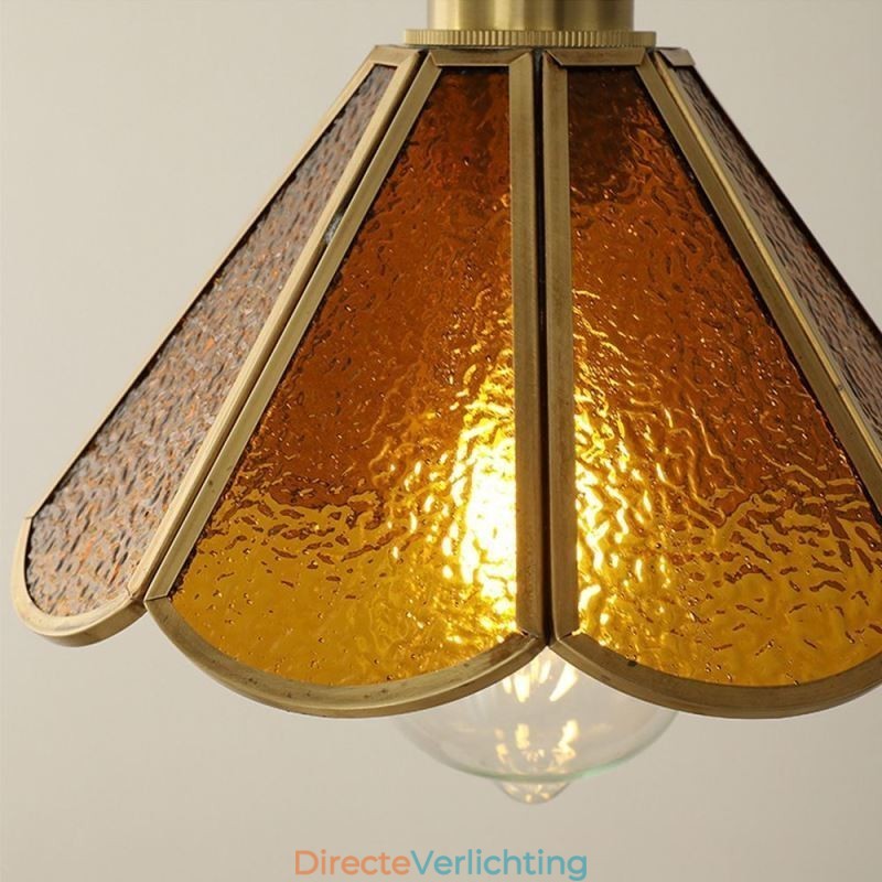 Mini glazen hanglamp moderne eenvoudige glazen plafondlamp