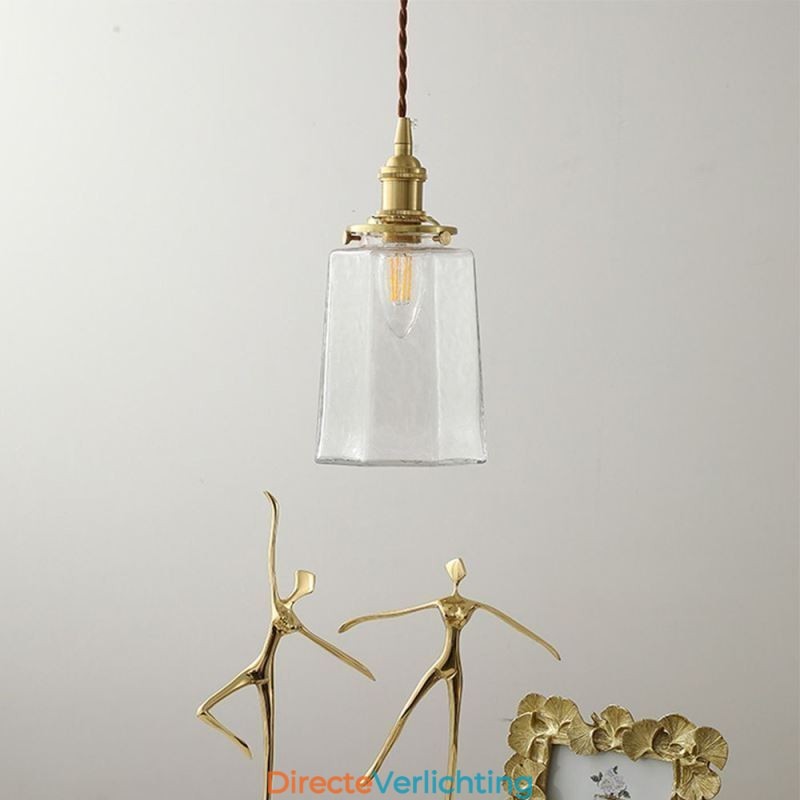 Moderne minimalistische glazen hanglamp decoratieve plafondlamp