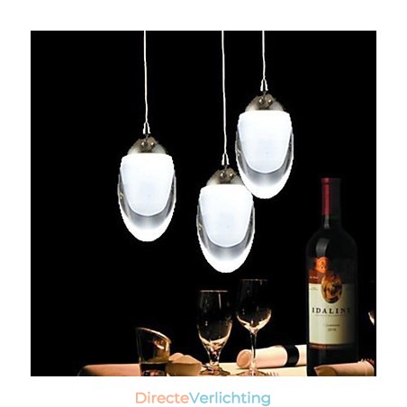 Moderne eigentijdse traditionele klassieke landelijke kroonluchter hanglamp van chroomglas Moderne eigentijdse traditionele klassieke landelijke kroonluchter hanglamp van chroomglas
