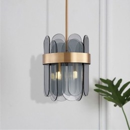 Moderne glazen hanglamp