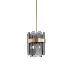 Moderne glazen hanglamp