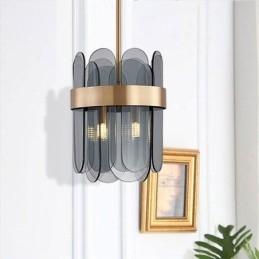 Moderne glazen hanglamp