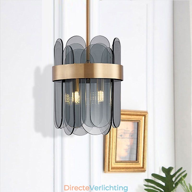 Moderne glazen hanglamp