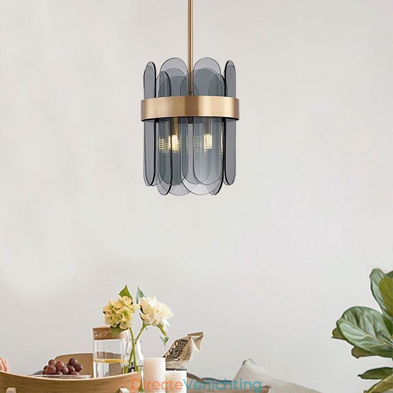 Moderne glazen hanglamp