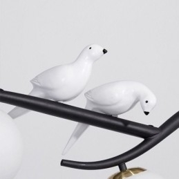 Moderne minimalistische tak hanglamp 4 lampen decoratieve lamp