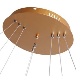 Moderne hanglamp acryl 3 ringen lamp 80+60+40cm