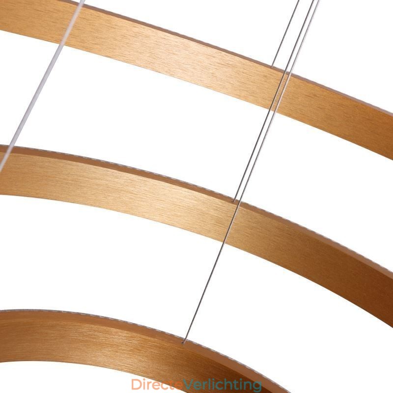 Moderne hanglamp acryl 3 ringen lamp 80+60+40cm