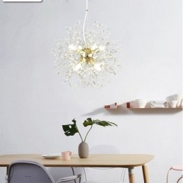 Paardenbloem Kristallen Hanglamp Elegante Kroonluchter