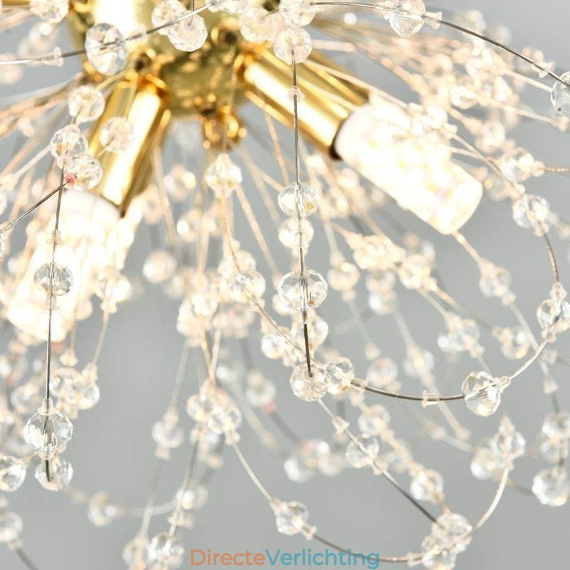 Paardenbloem Kristallen Hanglamp Elegante Kroonluchter