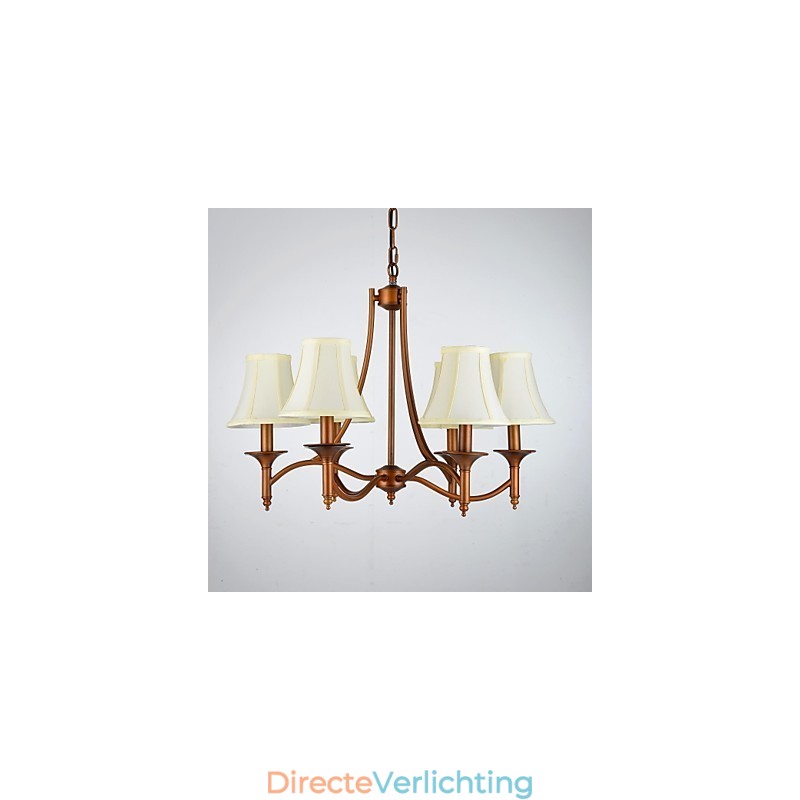 Moderne eigentijdse traditionele klassieke rustieke lodge vintage landelijke antieke messing metalen hanglamp