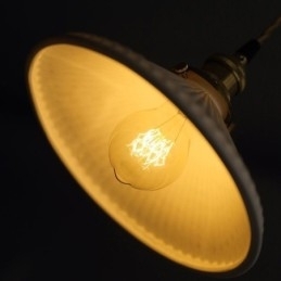 Japanse stijl keramiek hanglamp retro geplooide hanglamp