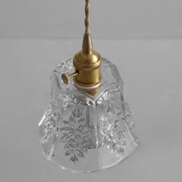 Bloem Hanglamp Minimalistische Decoratieve Glazen Lamp
