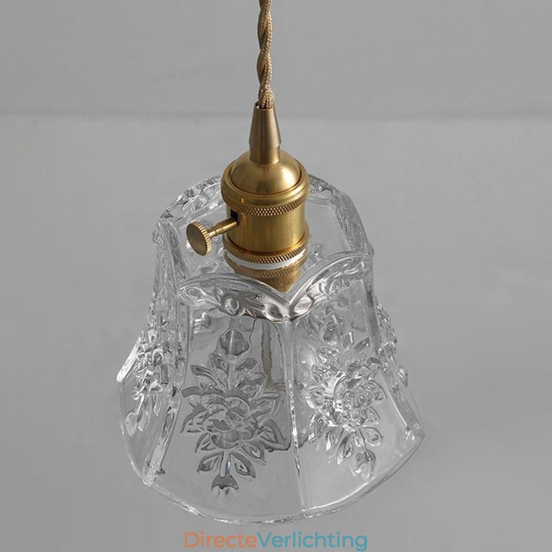 Bloem Hanglamp Minimalistische Decoratieve Glazen Lamp