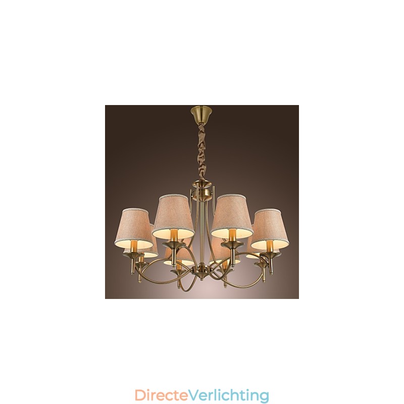 Moderne eigentijdse traditionele klassieke rustieke lodge land eiland vintage messing metalen kroonluchter