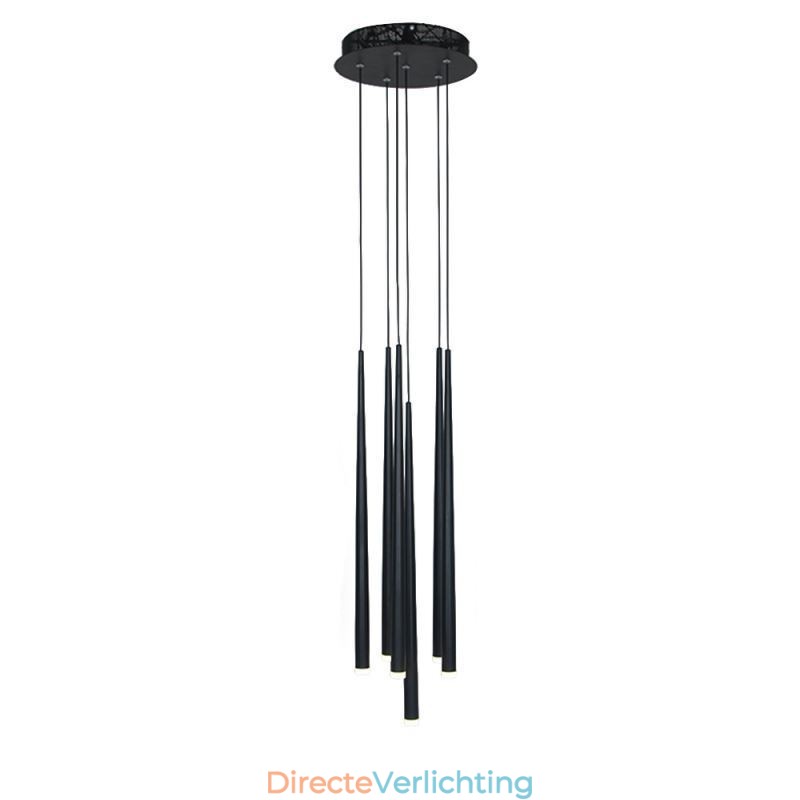 6 lampen hanglamp Meteorer hanglamp